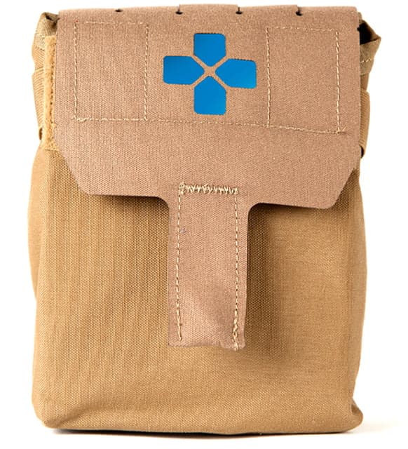 Blue Force Gear Helium Whisper Trauma Kit Essentials Supplies Coyote Brown