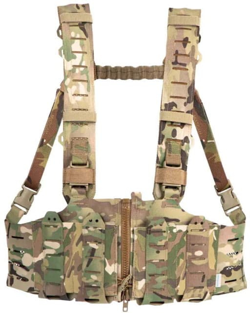Blue Force Gear RACKminus SAV-2 Chest Rig Ten-Speed M4 Mag Pockets Multicam