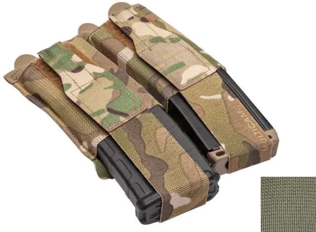 Blue Force Gear Ten-Speed Double M4 Mag Pouch Ranger Green SB