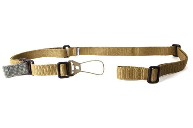 Blue Force Gear Vickers Ak Sling Standard Nylon Adjustor. Uwl-Pb Molded Attached To Front End Coyote Brown