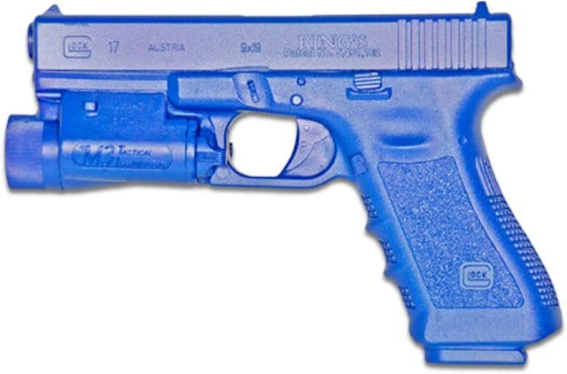 Blueguns Glock 17 22 31 Training Guns Unweighted M3 Tactical Light Handgun Blue