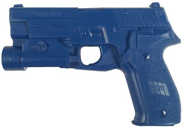 Blueguns Sig Sauer P226 Dak Training Guns Not Weighted Streamlight Tlr-1 Handgun Rails Blue