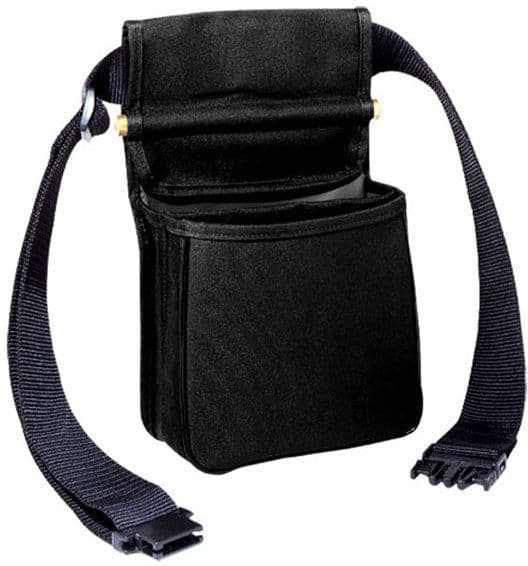 Bob Allen Original Divided Shell Pouch W/ Belt Black One Size