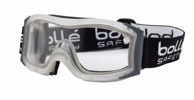 Bolle Vapour Duo Safety Goggle Black Frame Double Clear Lens