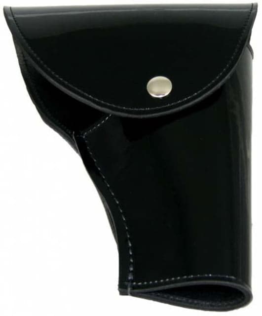 Boston Leather Clarino Leather Flap Holster Glock 19/21/22/23 Sig Sauer P226 Gold Snap