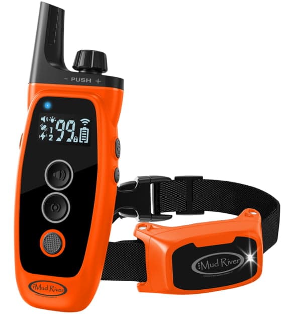Boyt Harness MR 1000 Training Collar Dog Training Black/Orange W/ Remote