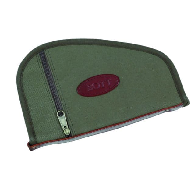Boyt Harness Heart-Shaped Handgun Case with Pockets OD Green 12in