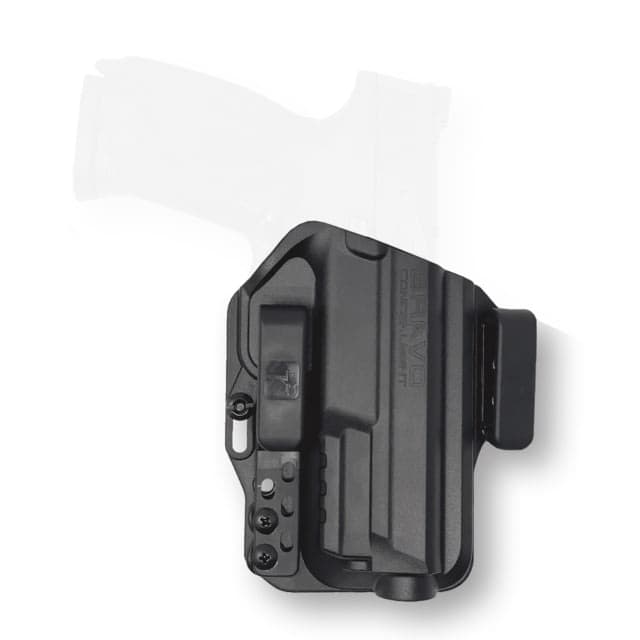 Bravo Concealment Iwb Torsion Holster W/ Waistband Clips S&w M&p 9/40 Full Size Right Hand Polymer Black