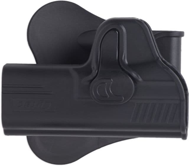 Bulldog Cases & Vaults Rapid Release Polymer Holster Smith & Wesson M&p Bodyguard 380 Right Hand Polymer Black