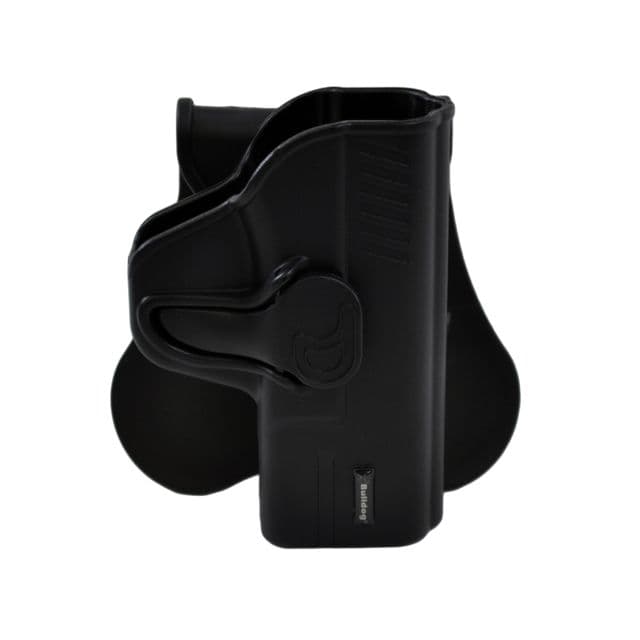 Bulldog Cases & Vaults Rapid Release Polymer Holster Smith & Wesson M&p Compact Right Hand Black Black