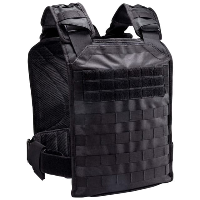 BulletSafe Tactical Plate Carrier Black One Size