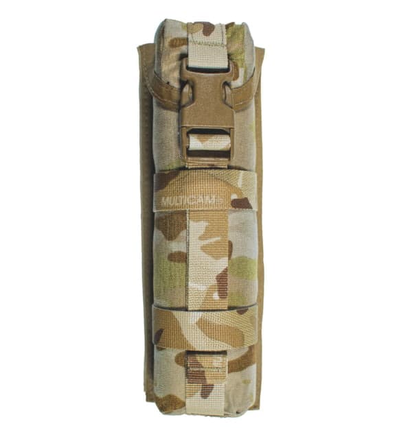 Burn Proof Gear Suppressor Pouch Multicam Arid 10in