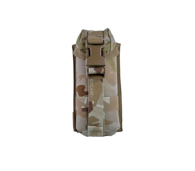 Burn Proof Gear Suppressor Pouch Multicam Arid 6in