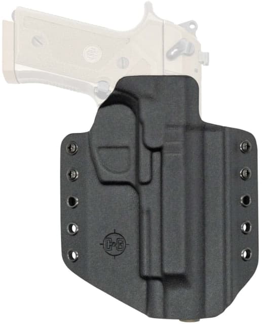 C&G Holsters Covert OWB Belt Holster Beretta M9A3/M9A4 Right Hand Black