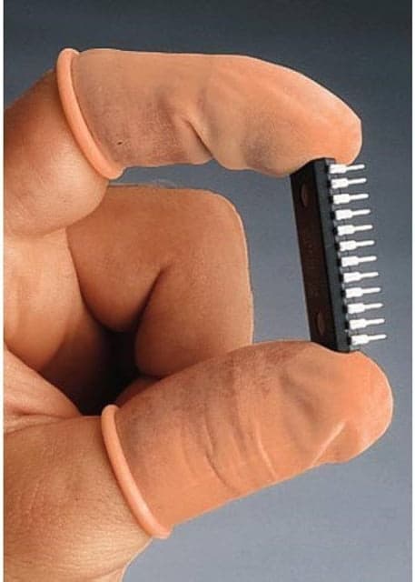 Calapro Finger Cots Antistat M PK720 FW04M Finger Cots Antistat M PK720 Case of 28800