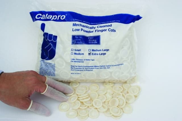 Calapro Finger Cots L PK1440 FW01L Finger Cots L PK1440 Case of 28800