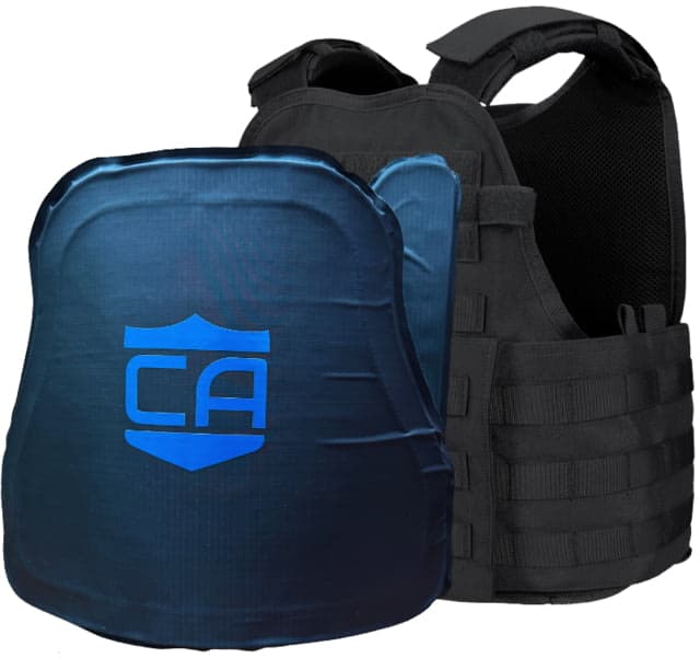 Caliber Armor CaliberX IIIA MOPC Complete Plate Carrier Package Black