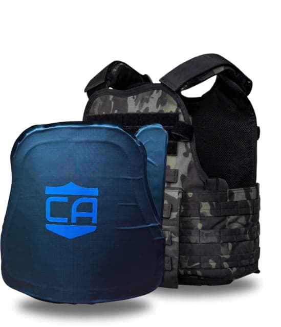 Caliber Armor Caliberx Iiia Mopc Complete Plate Carrier Package Black Multicam