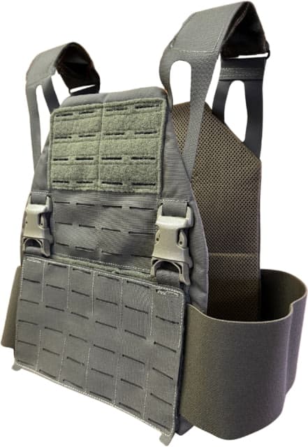 Caliber Armor DV8 Complete Plate Carrier Package Shooters/SAPI Cut Green