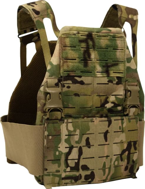 Caliber Armor DV8 Complete Plate Carrier Package Shooters Cut MultiCam