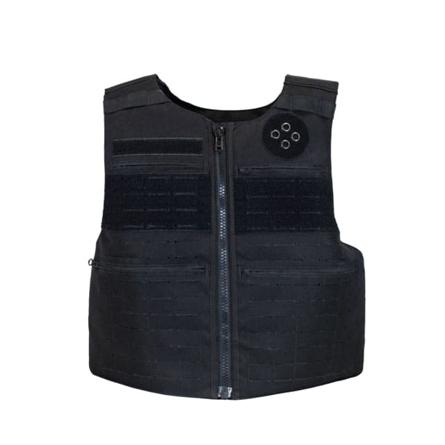 Caliber Armor Patrol Vest Plate Carrier Black Large