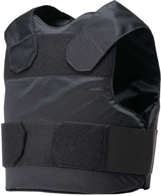 Caliber Armor CaliberX IIIA Covert Body Armor Wraparound Vest Black 3XL/4XL