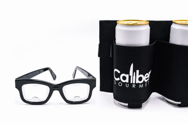Caliber Gourmet Glasses Bottle Opener W/Beer Belt