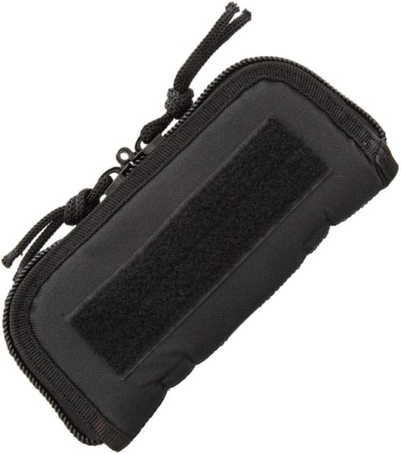 Carry All Cordura Zip Pouch With Cordura Construction 7in Cordura Black Zipper Closure Padded Interior -Ac181