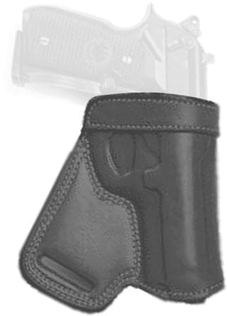 Cebeci Arms Leather Small Of The Back Sob Holsters Colt King Cobra 2in Left Black