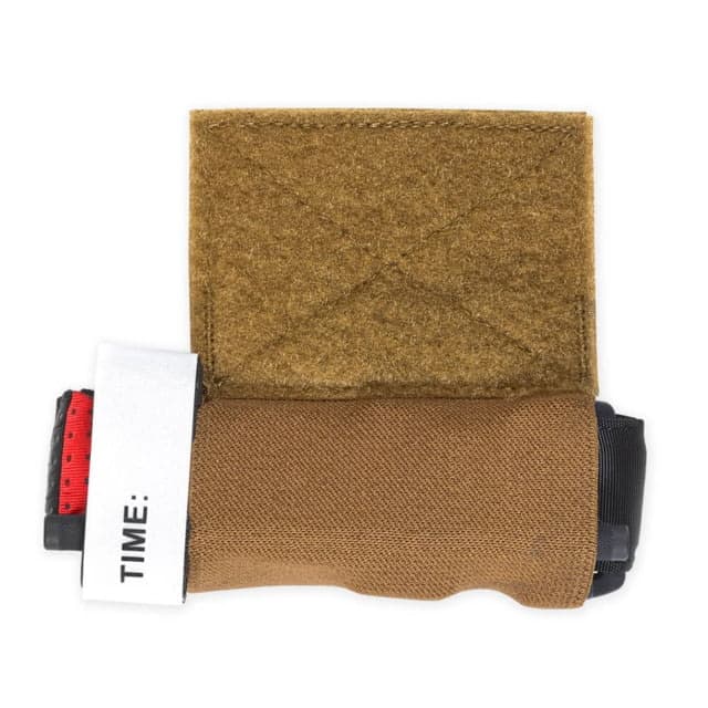 Chase Tactical Elastic Tourniquet Holder Hook & Loop Large Coyote
