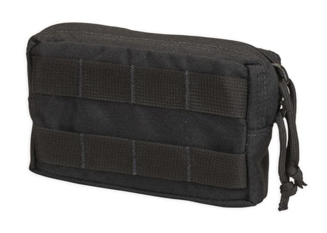 Chase Tactical Horizontal General Purpose Utility Pouch Black Medium NSN NONE