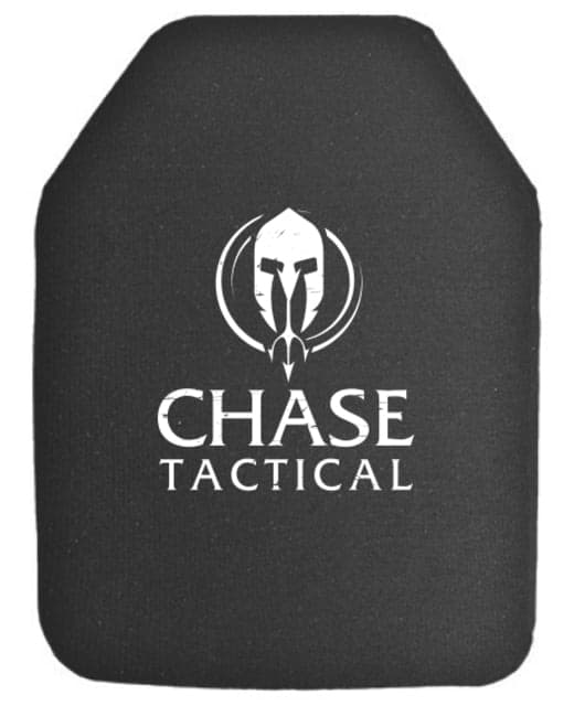 Chase Tactical Level IV Rifle Armor Plate Stand Alone NIJ 0101.06 Certified DEA Compliant SAPI M 9.5in x 12.5in Multi Curve 0.95in 8.2 Lbs