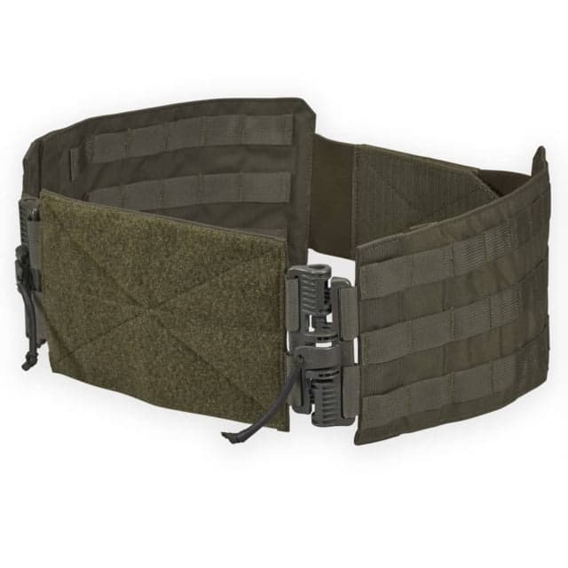 Chase Tactical Rapid Disconnect Cummerbund with RDS Buckle System SM/MD 26in-38in Ranger Green