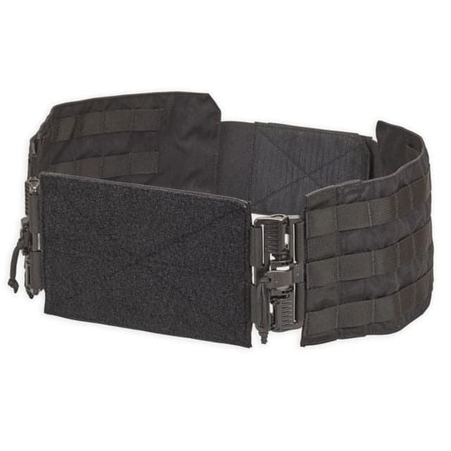 Chase Tactical Rapid Disconnect Cummerbund with RDS Buckle System SM/MD 26in-38in Black