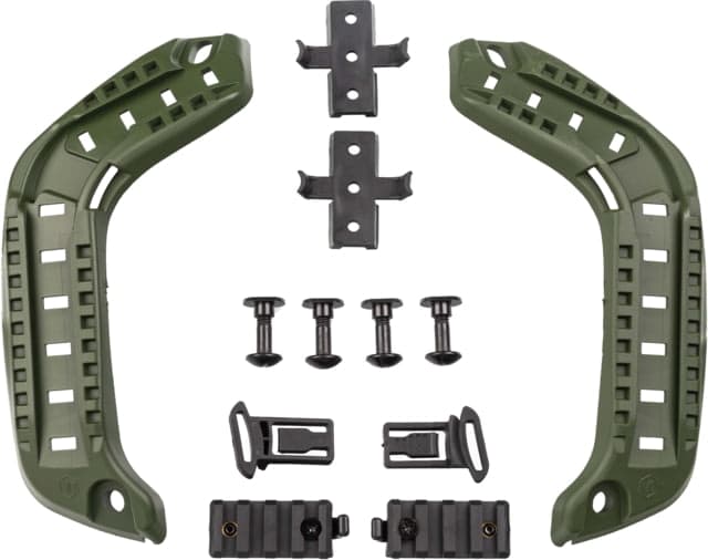 Chase Tactical Striker Series Ach-Arc Rail System w/Picatinny And Assembly Od Green