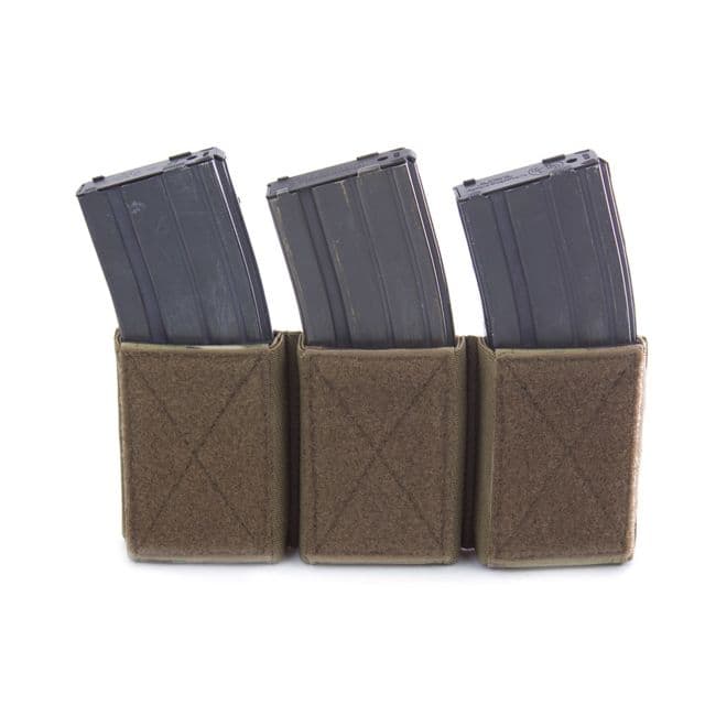 Chase Tactical Triple Velcro Mag Pouch 5.56 Multicam One Size Nsn None