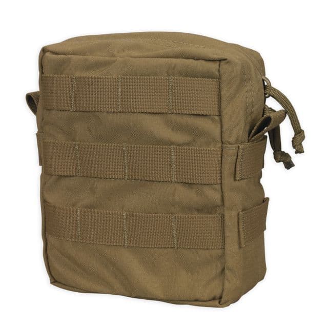 Chase Tactical Vertical General Purpose Utility Pouch Coyote Tan Medium Nsn None