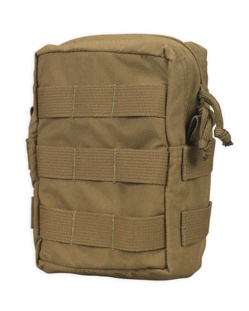Chase Tactical Vertical General Purpose Utility Pouch Coyote Tan Small NSN NONE