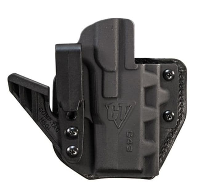 Comp-Tac Used Comp-Tac Ev2 Max Hybrid Appendix Iwb Holster Smith & Wesson M&p 9 Shield/Smith & Wesson M&p 40 Shield Right Hand Black C852sw146rbkn