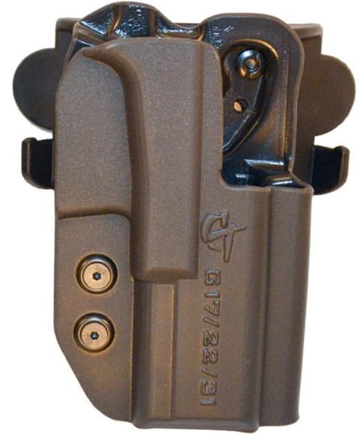 Comp-Tac International Outside The Waistband Holster Cz Shadow 2 Left Hand Black Kydex Black