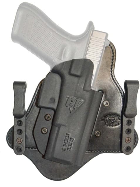 Comp-Tac Mtac Inside The Waistband Hybrid Concealed Carry Holster Beretta 92/Beretta 96 Right Hand Kydex Black