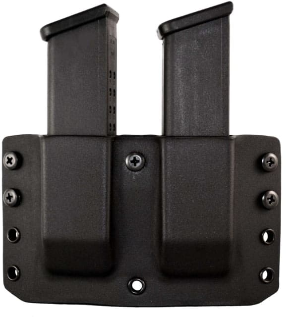 Comp-Tac Twin Warrior Mag Pouch OWB Kydex Size 24-Beretta PX4 Storm Springfield XDM 9/40 Black