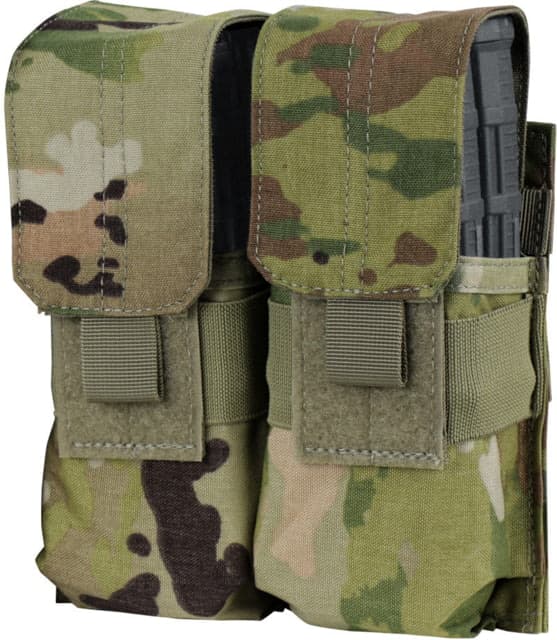 Condor Outdoor Double M4 Magazine Pouch Scorpion Ocp