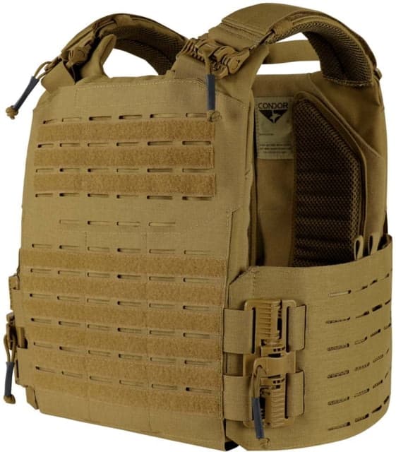 Condor Outdoor Vanquish RS Plate Carrier Coyote Brown Small/Medium