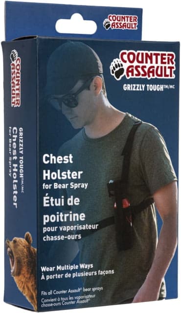 Counter Assault Chest Holster Black