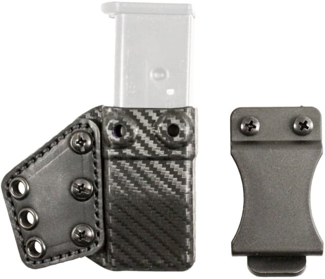 DeSantis Persuader Mag Pouch And Coupler IWB Leather Holster. Sig P365; Kimber R7 MakoSpringfield Hellcat Hellcat ProRuger Max-9; S&W M&P 9 Shield