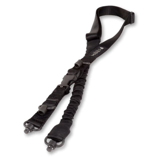 Crosstac Ambi 1.5in Wide Gun Sling / QD Swivels Black Regular