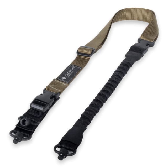 Crosstac Ambi Gun Sling / QD Swivels Coyote Brown Regular