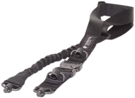Crosstac Ambi Gun Sling w/ HK Buckle Black Regular