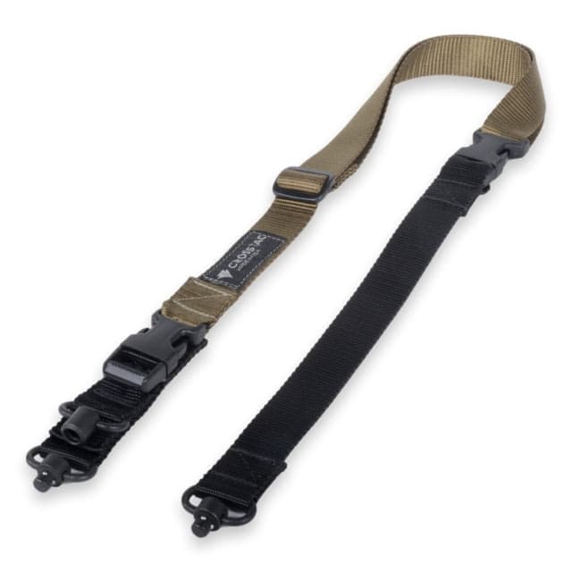 Crosstac Ambi Solid Gun Sling / QD Coyote Brown Regular